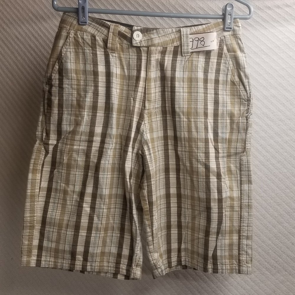 998 - Hurley 29W Plaid Shorts